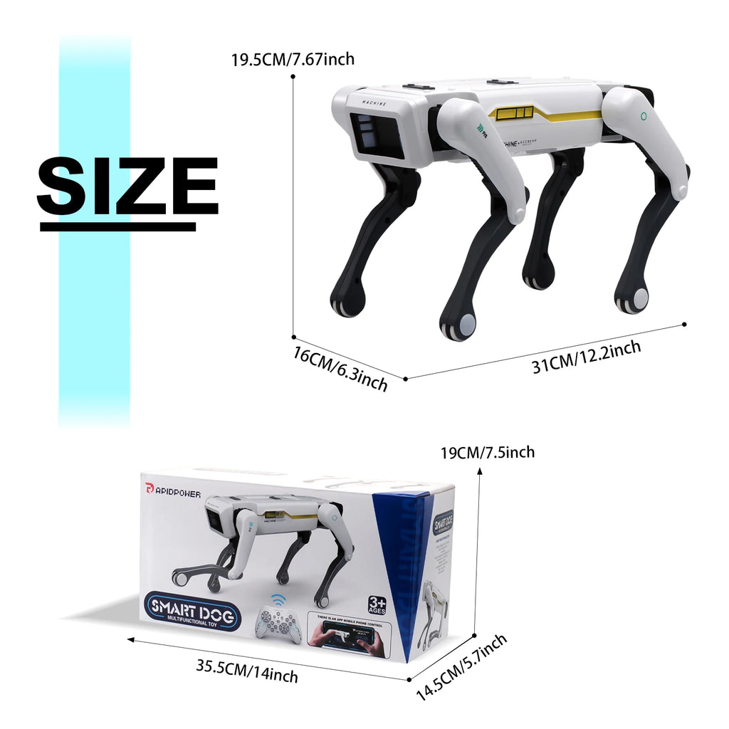 Multifunction Intelligent RC Robot Dog 
Sing Dance Programmable Interactive Bionic Smart Robot Dog Toy Gift
